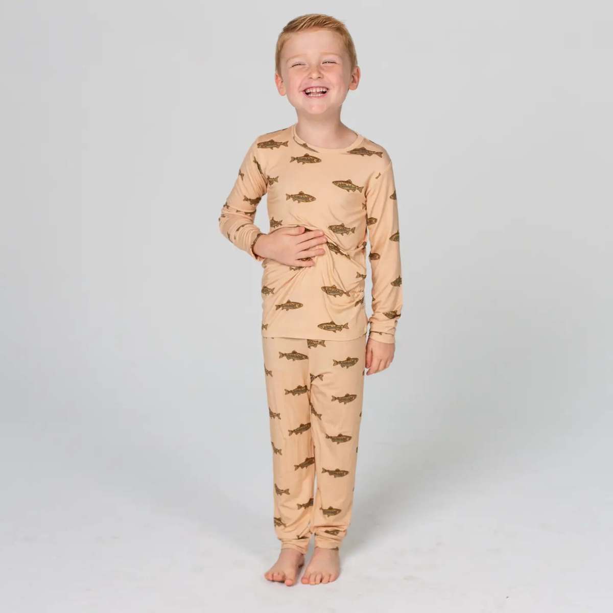 KIDS Willow & Co Long Sleeve Pajama Set - Image 2 of 2