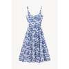 Staud Wells Dress - Sky Toile - Thumbnail 5
