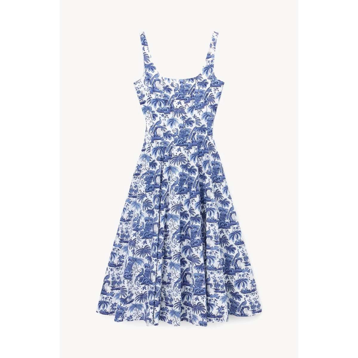 Staud Wells Dress - Sky Toile - Image 5 of 5