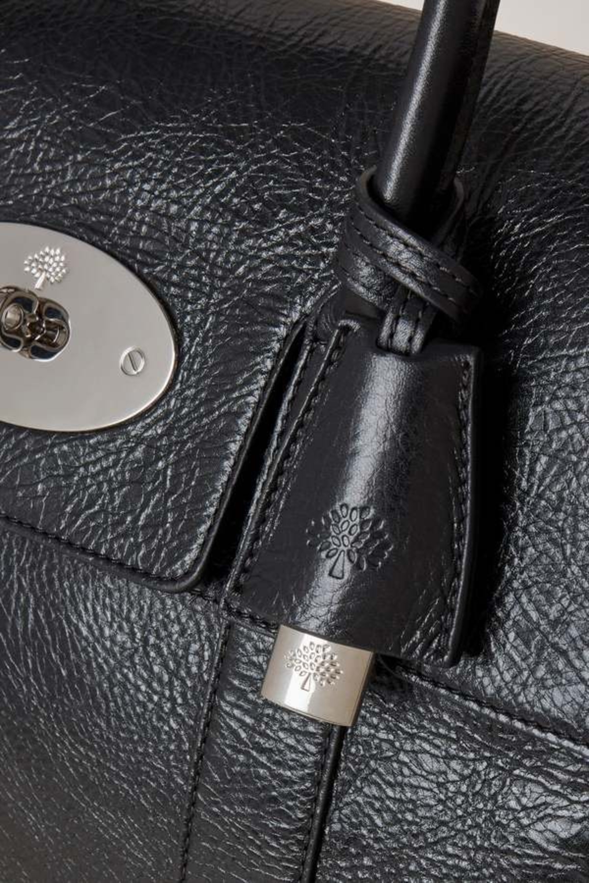 Mulberry Leather Goods Bag - Black - Image 5 of 5