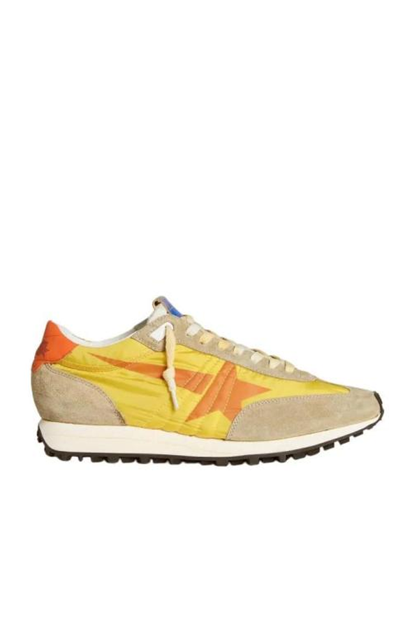 Golden Goose Marathon Sneakers - Yellow Grey Orange