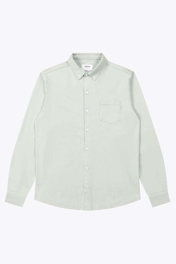 Wemoto Shaw Button Up Shirt - Pistacchio