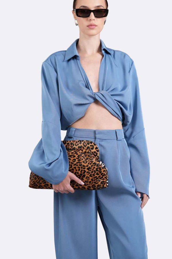 Nonchalant Label Lucia Top - Azure