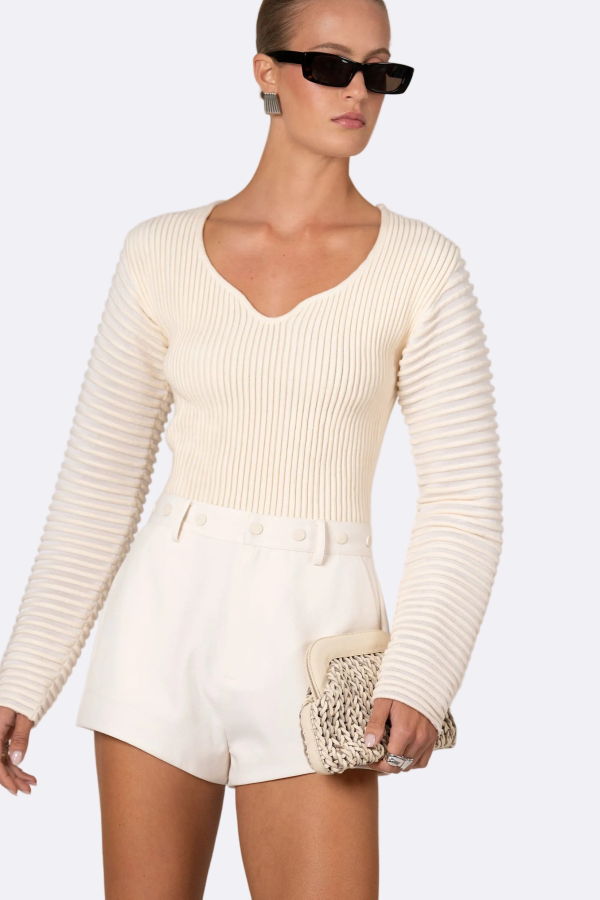 Nonchalant Label Milan Sweater - Vanilla