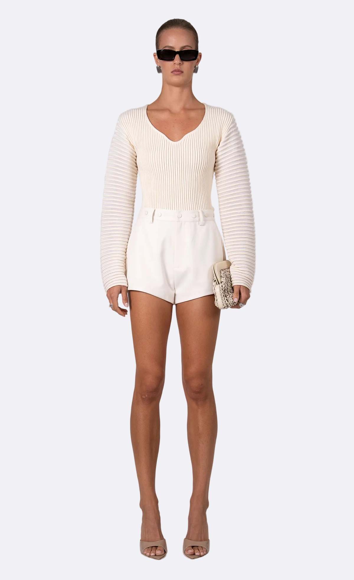 Nonchalant Label Milan Sweater - Vanilla - Image 5 of 7