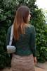 Beklina Merino Spazio Scoop Sweater - Conifer Lava - Thumbnail 5