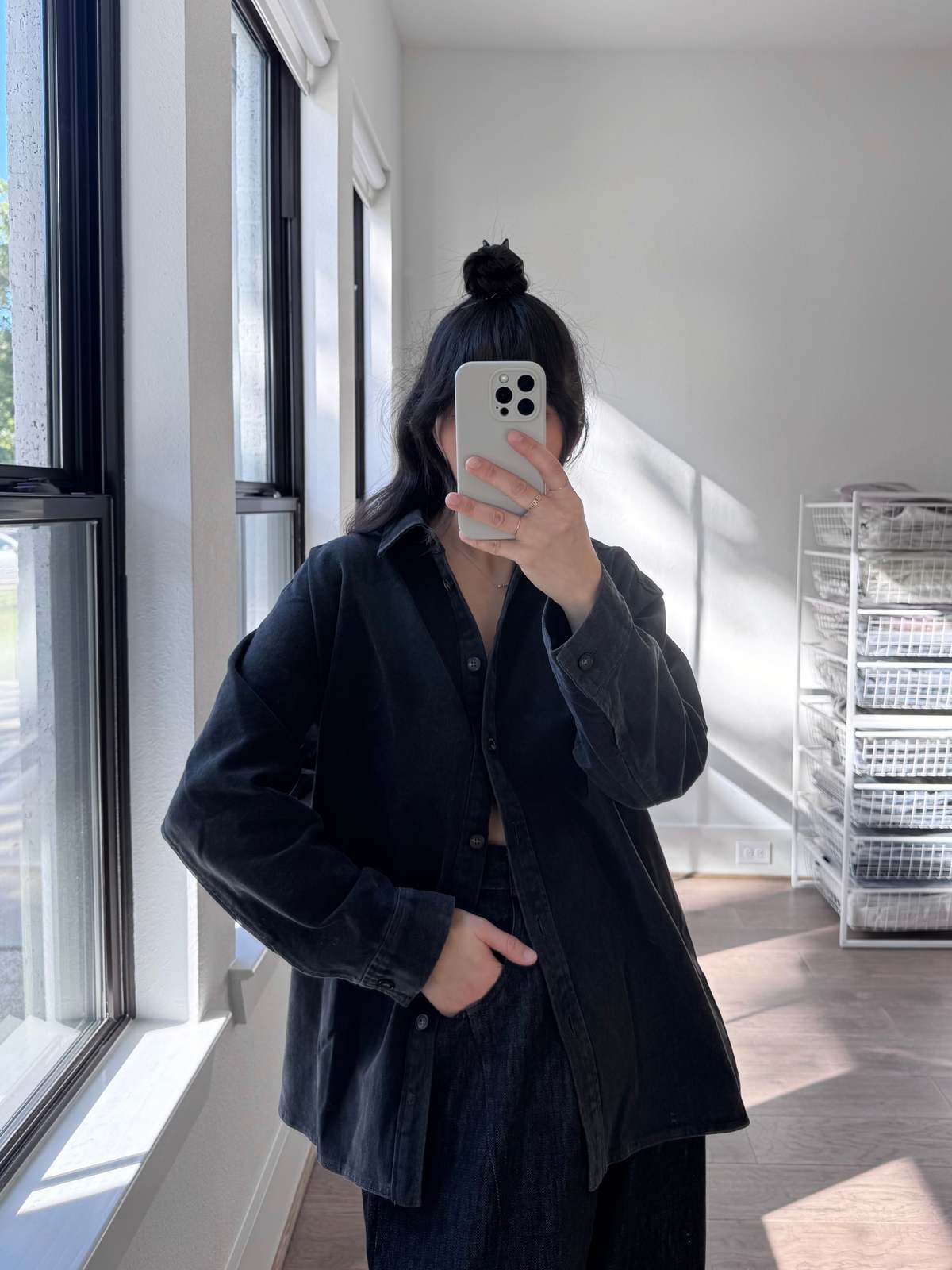 Le Bon Shoppe Theo Heavy Denim Jacket - Image 4 of 15