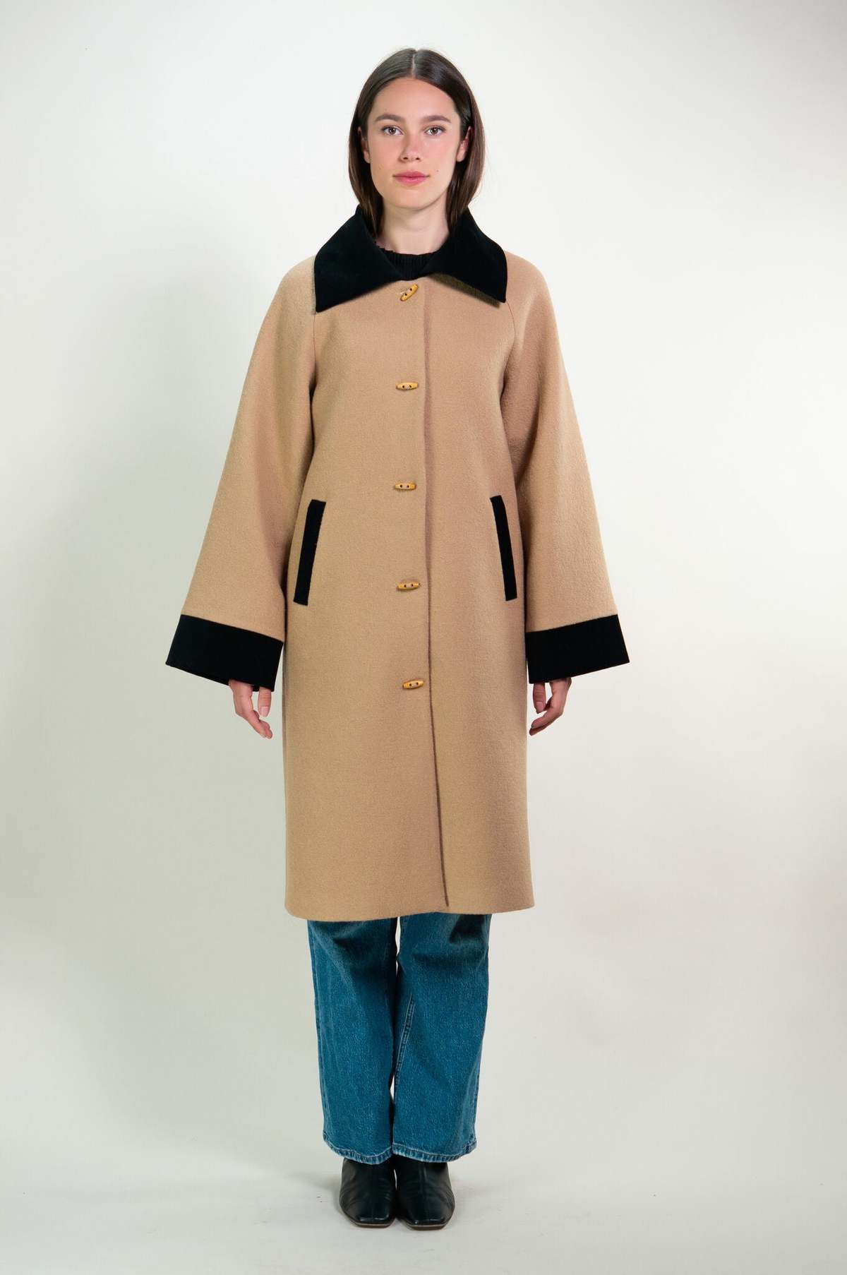 Kristinit Cocoa Deneuve Coat - Image 1 of 8