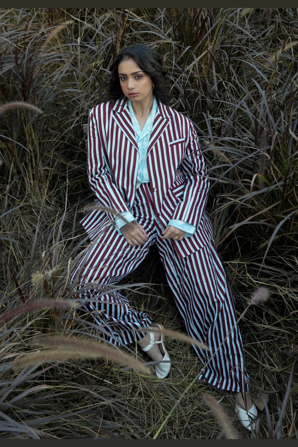 IKKIVI Dusk Double-Buttoned Blazer