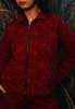 IKKIVI Ember Quilted Jacket - Red - Thumbnail 3