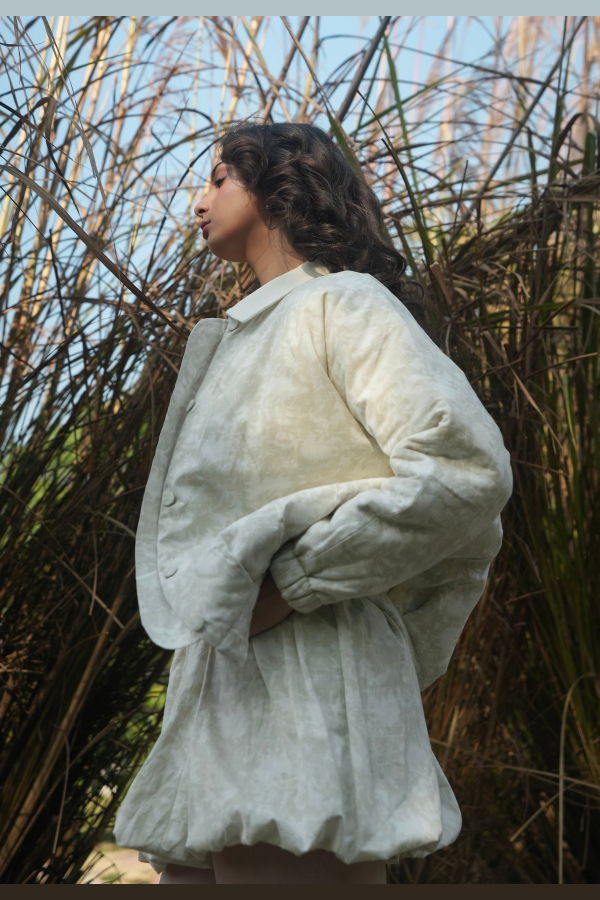 IKKIVI Mohu Bomber Jacket - Off-White