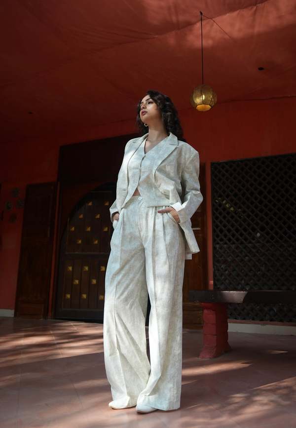 IKKIVI Noer Pants - Off-White