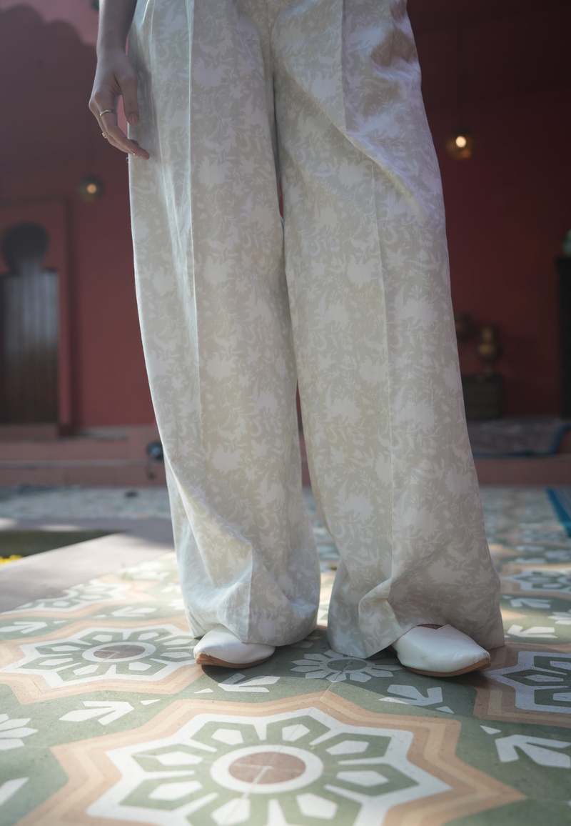 IKKIVI Noer Pants - Off-White