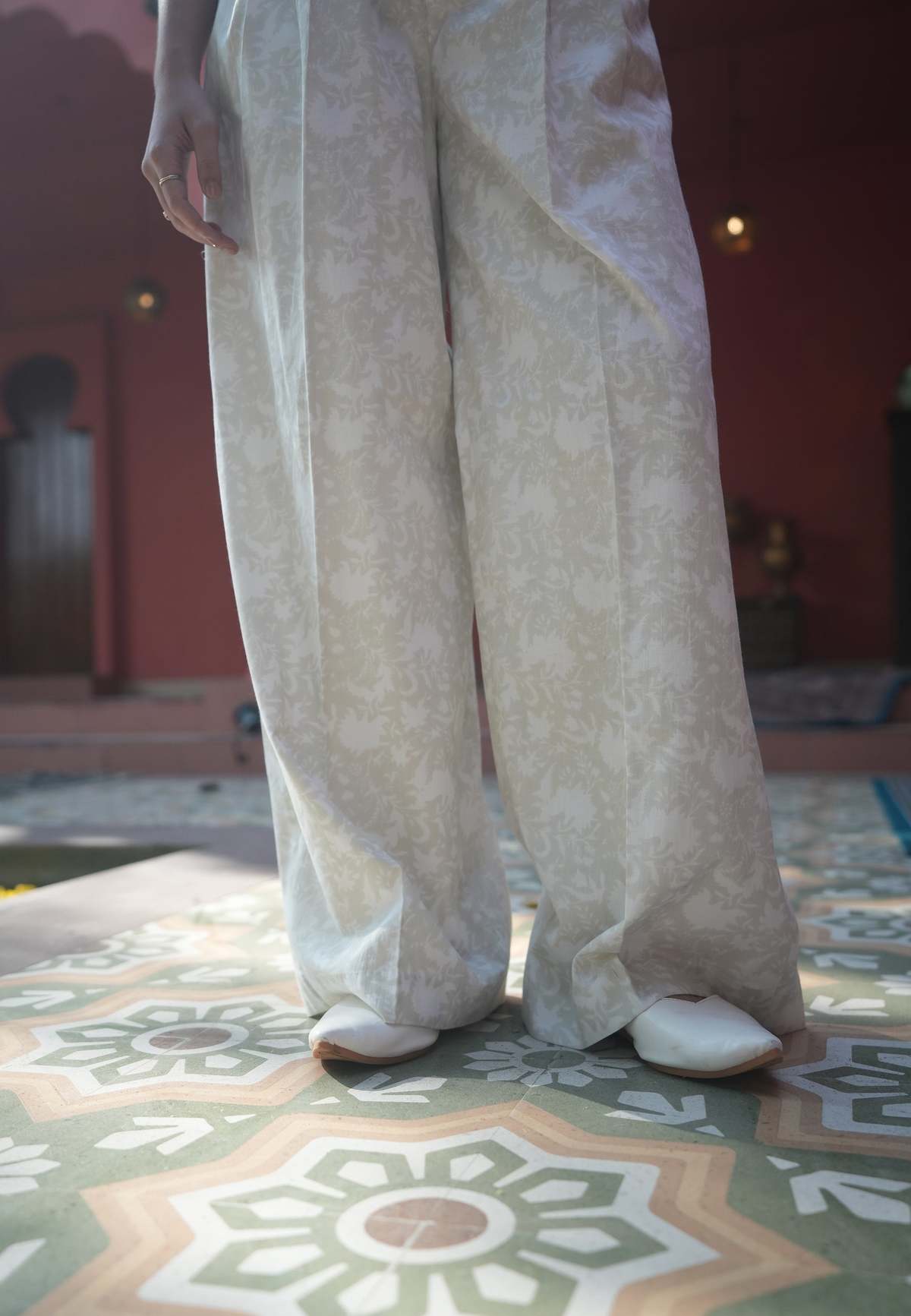 IKKIVI Noer Pants - Off-White - Image 5 of 6