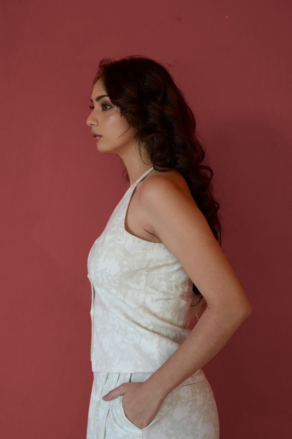 IKKIVI Noer Waistcoat - Off-White