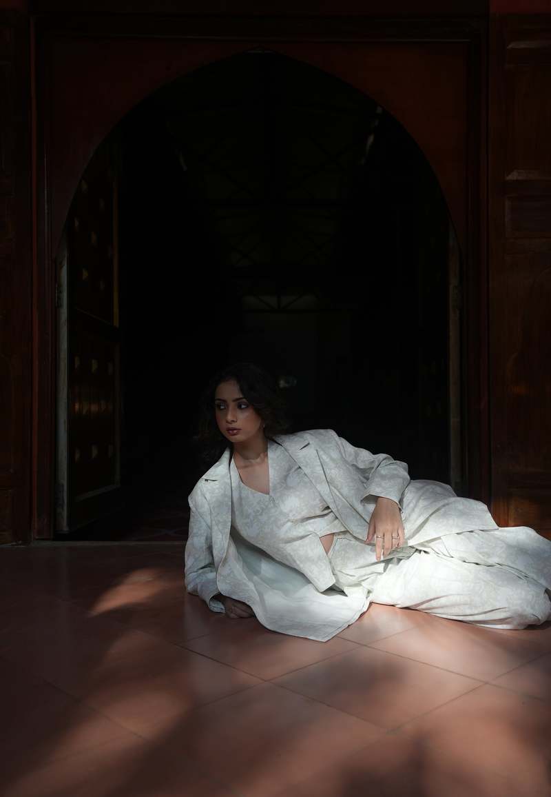 IKKIVI Noer Waistcoat - Off-White