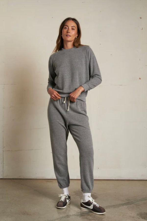 PERFECTWHITETEE Johnny French Terry Jogger Sweatpants - Dark Gray