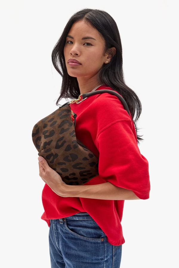 Clare V. Petit Moyen - Cocoa Cat Bag