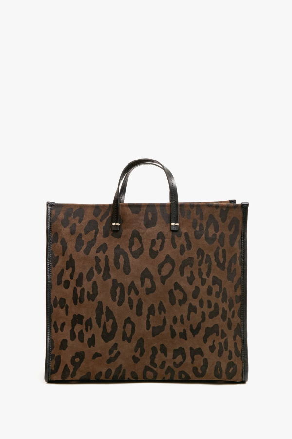 Clare V. Simple Tote Bag - Cocoa Pablo Cat