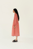 Runaway Bicycle Saul Dress - Red/Beige Stripe - Thumbnail 2