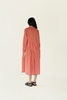 Runaway Bicycle Saul Dress - Red/Beige Stripe - Thumbnail 3