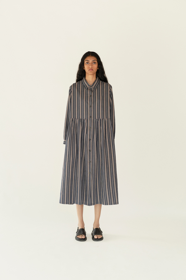 Runaway Bicycle Saul Dress - Indigo
