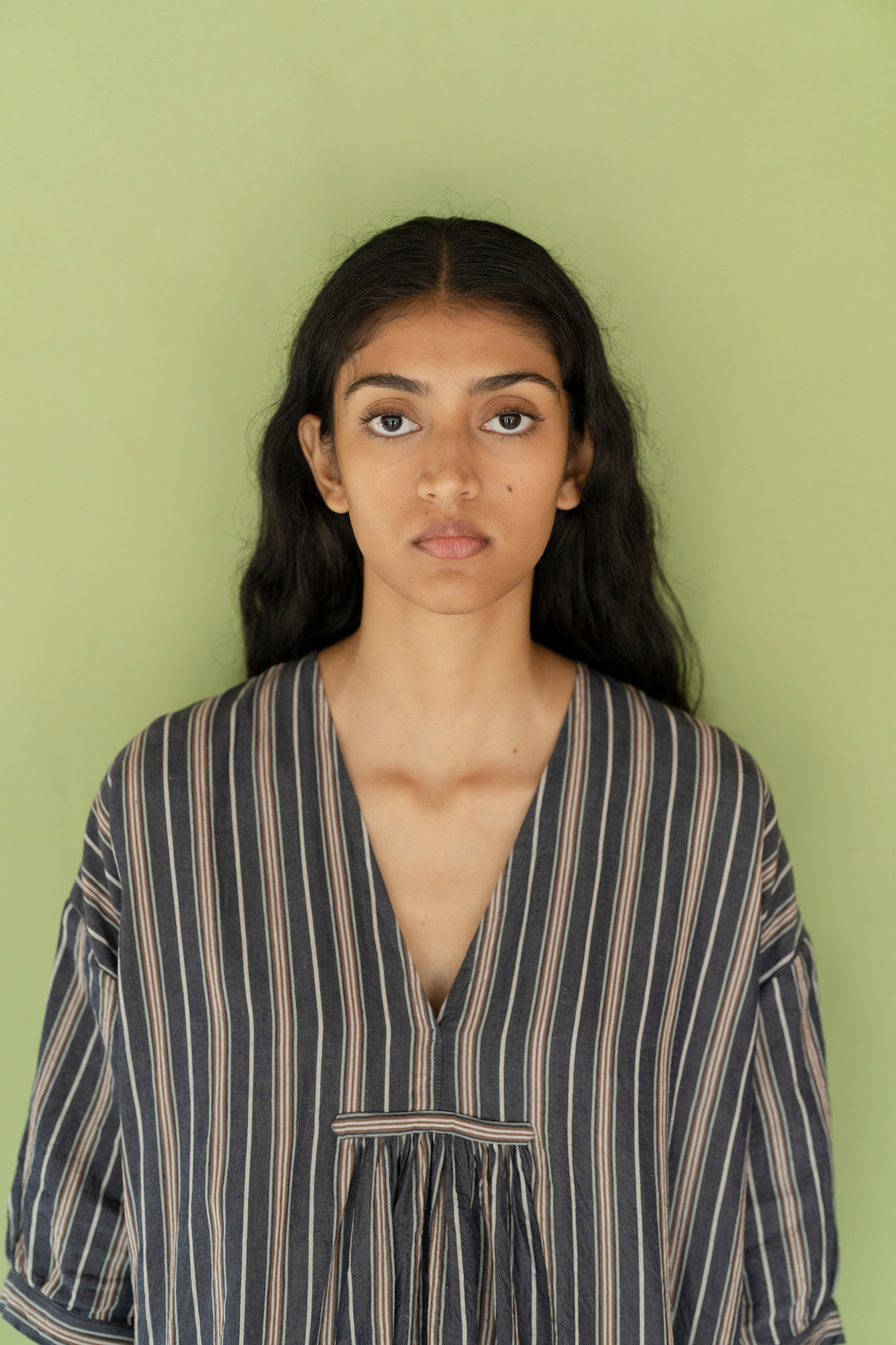 Runaway Bicycle Irene Dress - Indigo/White Stripe - Image 2 of 4