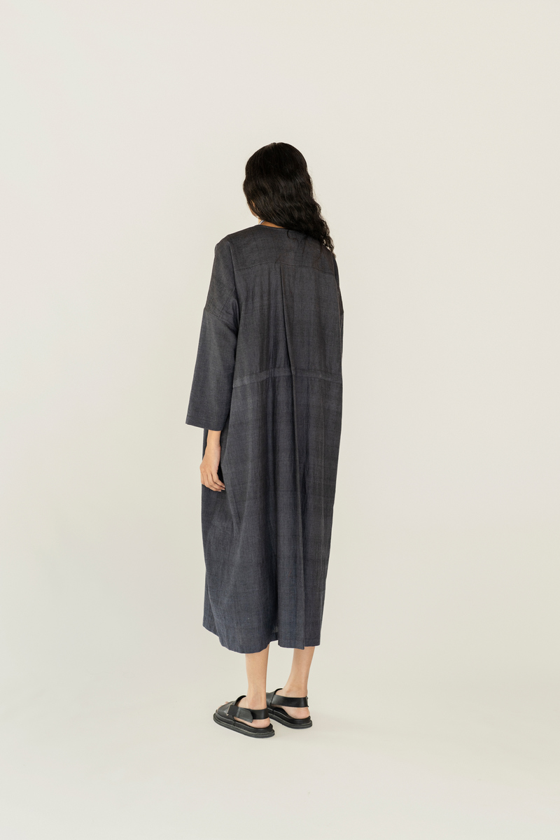 Runaway Bicycle Anya Dress - Charcoal