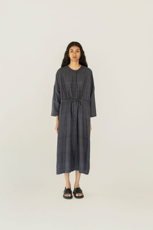 Runaway Bicycle Anya Dress - Charcoal