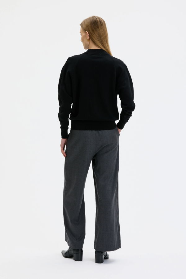 Maska Adila Raglan Cashmere Sweater - Black