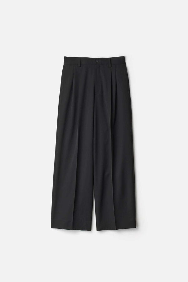 ssstein Long Wide Trousers - Black