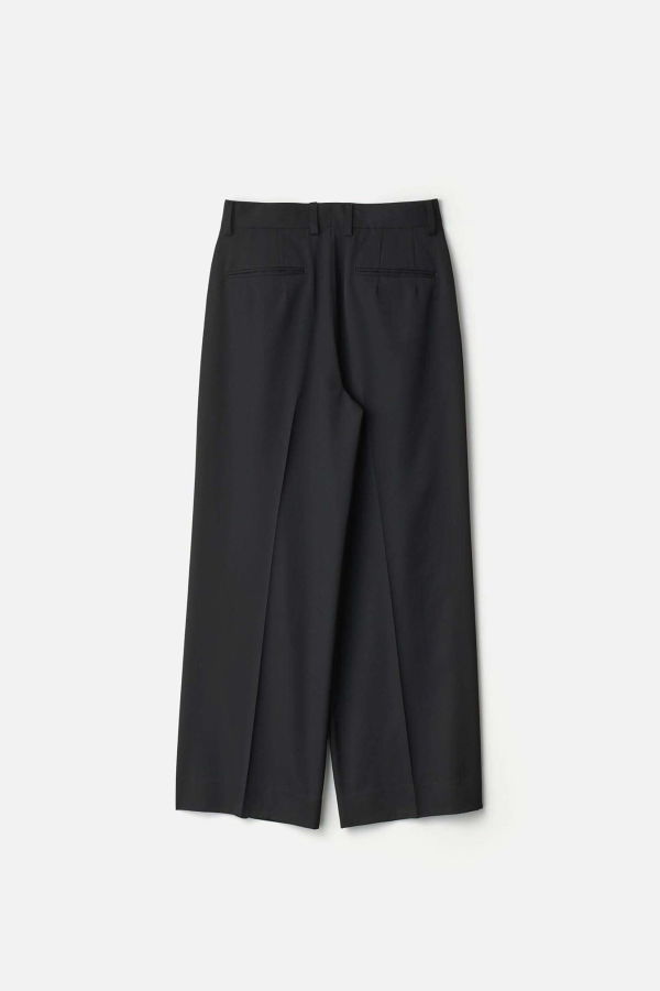 ssstein Long Wide Trousers - Black