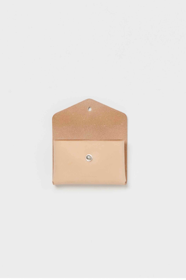 Hender Scheme One Piece Card Case Wallet - Natural