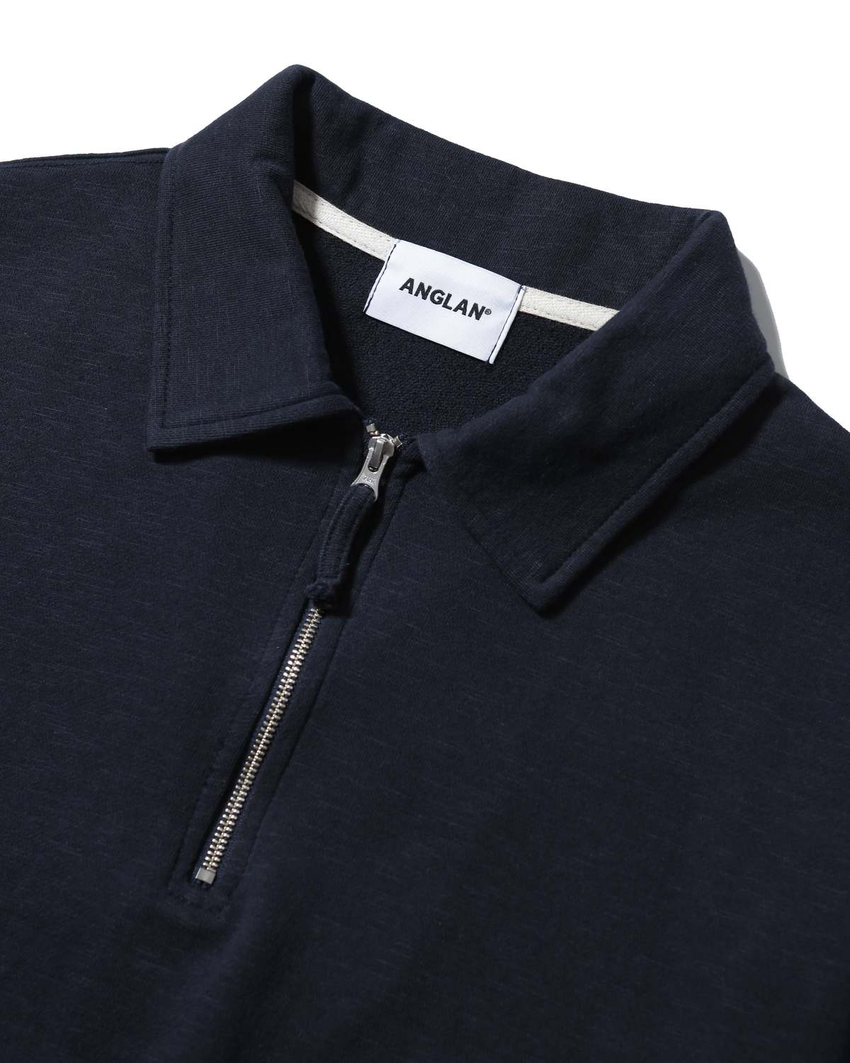 Anglan Boxing Pocket Collar Sweatshirt - Navy - Image 2 of 7