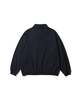 Anglan Boxing Pocket Collar Sweatshirt - Navy - Thumbnail 4