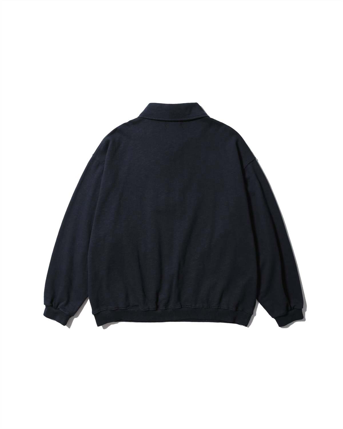 Anglan Boxing Pocket Collar Sweatshirt - Navy - Image 4 of 7