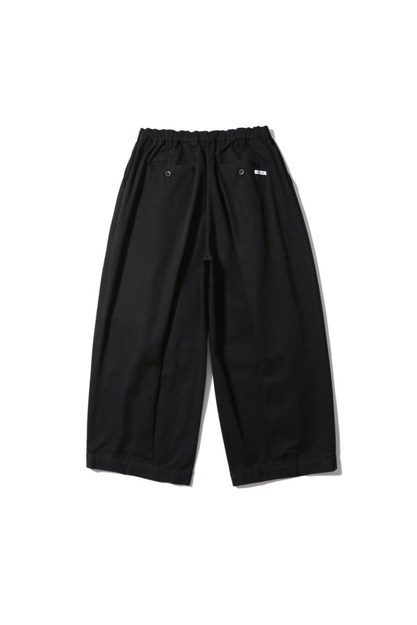 Anglan Deep Tuck Wide Chino Pants