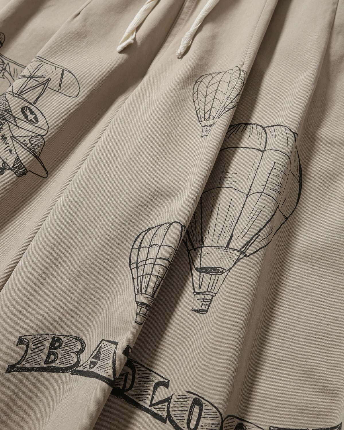 Anglan Painting Balloon Chino Pants - Beige - Image 3 of 12