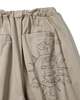 Anglan Painting Balloon Chino Pants - Beige - Thumbnail 6