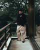 Anglan Painting Balloon Chino Pants - Beige - Thumbnail 8