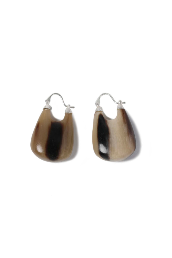 Oude Waag Large Saddle Horn Earrings