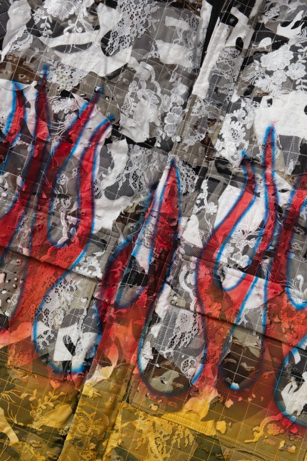 Who Decides War Arctic Flame Parka - Multicolor