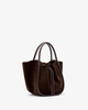 Proenza Schouler Small Ruched Tote - Chocolate - Thumbnail 3