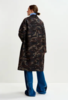 Essentiel Antwerp Imperfection Camo Coat - Camouflage - Thumbnail 2