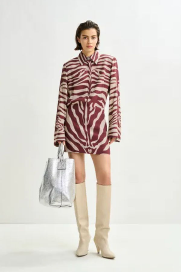 Essentiel Antwerp ISniper Printed Mini Dress