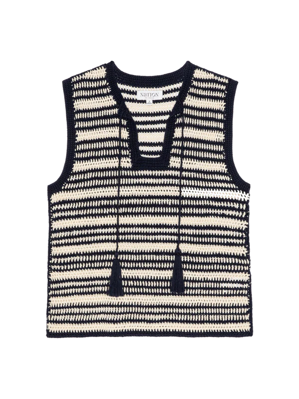 Nation Ltd Priscilla Crochet Tank
