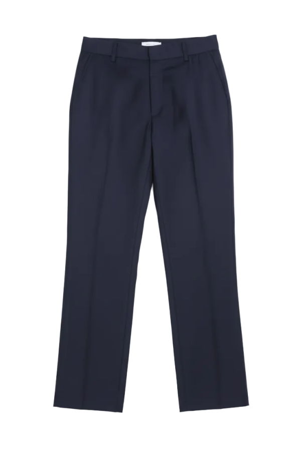 No21 Elastic Pleat Trousers - Blue