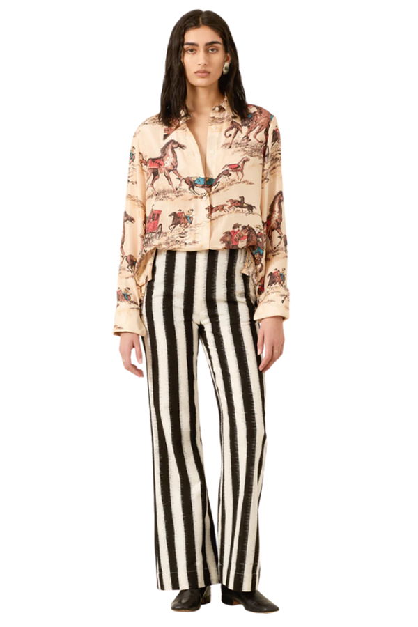 Alix Of Bohemia Dana Canyon Cowboy Silk Shirt - Nude Canyon