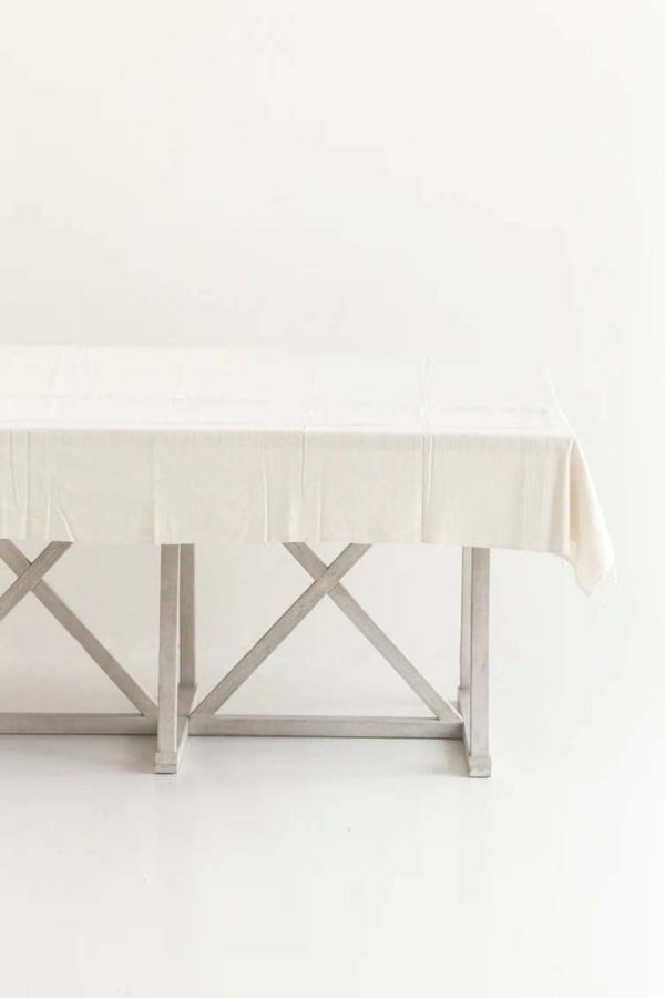 Creative Women Riviera Cotton Tablecloth 96"