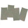 Creative Women S/4 Stone Washed Linen Hemmed Dinner Napkins - Thumbnail 4